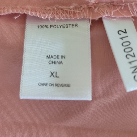 New York & Co. Pink Floral & Paisley Halter Maxi Dress, XL, Boho Summer Feminine - Picture 12 of 13